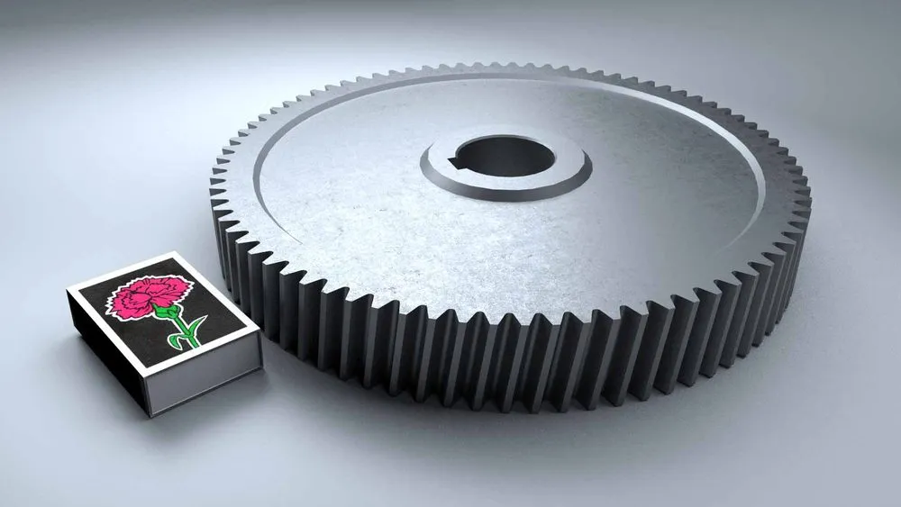 Pinion gear of inclined gearbox TSN.00.760 — photo