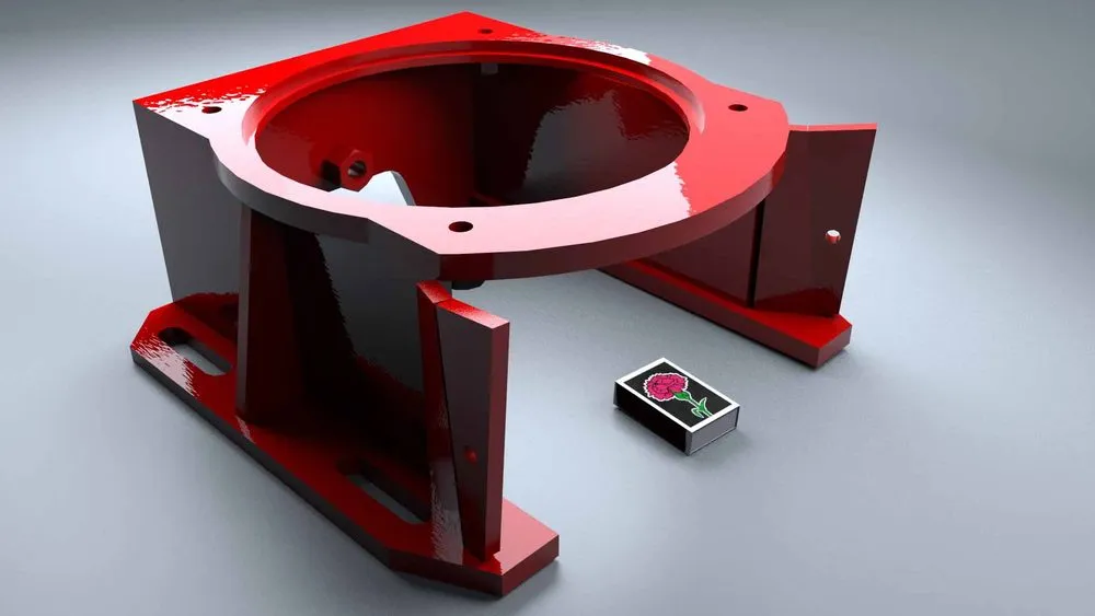 Frame of the engine glass to the belt reducer TSN.02.020 — photo