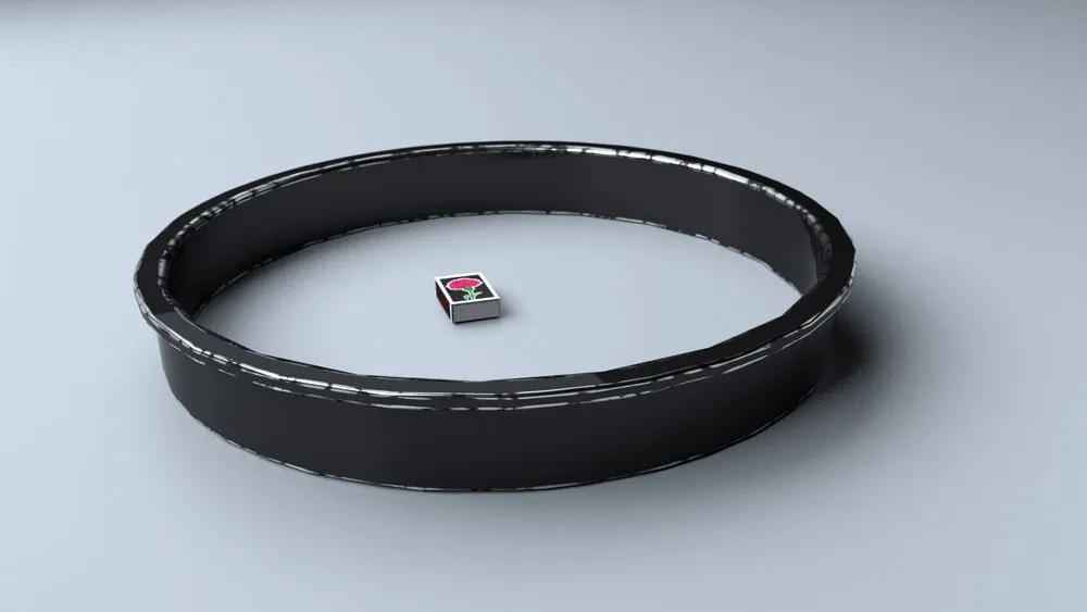 Wheel rim ring — фото