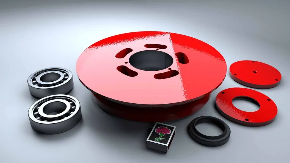 Roller TSN.160A/F255 horizontal swivel — photo