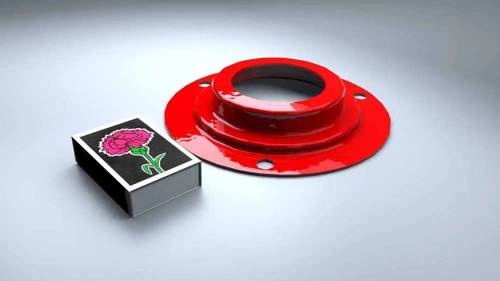 Cover for TSN.160 swivel sprockets open — photo